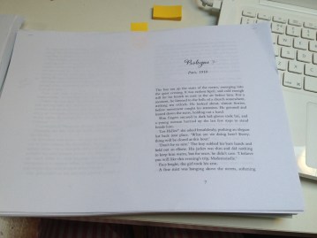 The Confectioners Tale page proof